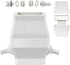 Rainwater Collection System, Rain Barrel Diverter Kit for 2 X 3 and 3 X4 inch, Down Spout RainWater Diverter...