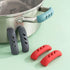 12 PCS Silicone Handles for Pots and Pans Cast Iron Handle Covers Heat Resistant, Non-Slip Pot Handle Covers, for Frying Cast Iron Skillet Metal P...