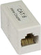InstallerParts Cat 6 RJ45 Inline Coupler White...