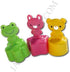 Torune TOR-P-2817 Flower, Round, Star Shaped Bread Cutter Set with Animal Press...