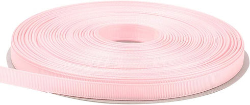 Ribest Light Pink Grosgrain Ribbon, 3/8 Inch 50 Yards, Light Pink Ribbon for Gift Wrapping Flower Bouquet Hair Bows Wedding Decoration...