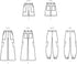 McCall's Learn Girls' Shorts and Cargo Pants Sewing Pattern Packet, Design Code M8396, Sizes 7-8-10-12-14, Multicolor...