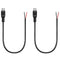 2 Pack RCA Female to Speaker Wire, RCA Female Plug Adapter Connector to Bare Wire Open End Audio Cable for Amplifier Audio Video Receiver Speakers...
