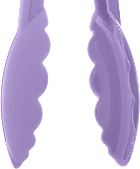 Mercer Culinary Hell's Tools Hi-Heat Utility Tongs, 9.5 Inch, Purple...