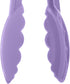 Mercer Culinary Hell's Tools Hi-Heat Utility Tongs, 9.5 Inch, Purple...