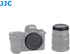 JJC Z Mount Body Cap & Rear Lens Cap Set, for Nikkor Z Lens, Z-Mount Lense Rear Cap, Body Sensor Protective Cover, Compatible with Nikon Z Mirrorl...