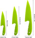 Sonku 10 Packs Kitchen Knife Set, Cooking Knives with Cutting Boards for Kids and Adults -Multi Colors...