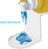 Laundry Detergent Holder 2 Pack - Detergent Cup Holder Tidy Soap Tray Dispenser Organizer Drip Fit Catcher for Fabric Softener Liquid Spigot Conta...