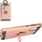 for T-Mobile REVVL V+ 5G, Revvl V Plus 5G - Phone Case w/Ring Stand - RS2 Rosegold...