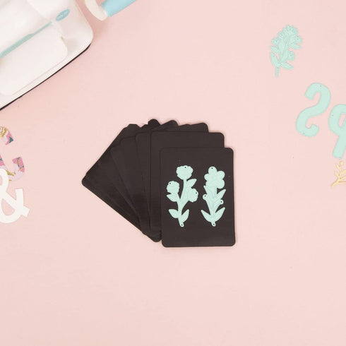 Craftelier - Pack of 10 Magnetic Die Storage Sheets | Basic Perfect for Organisation and Placement by Themes or Collections | Colour Black - Size ...