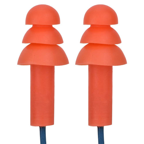 Corded Silicone Noise Reduction Ear Plugs?Metal Detectable Hearing Protection Ear Plugs?Noise Reduction Earplugs...