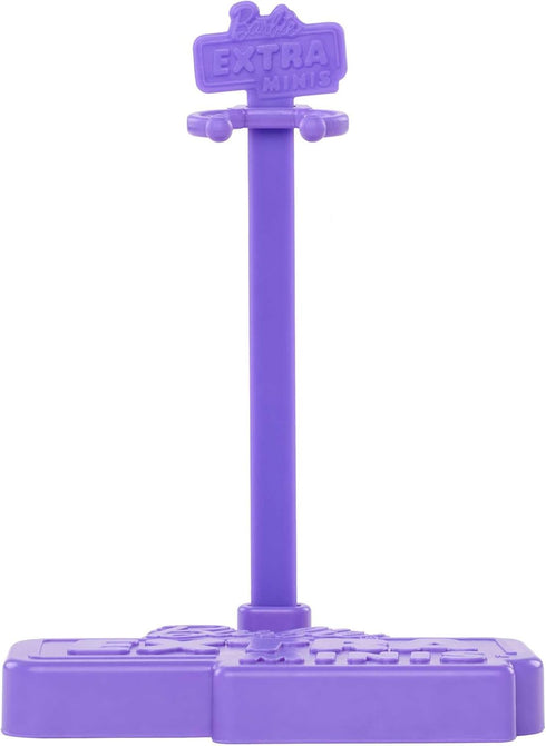 Barbie Extra Minis Doll & Accessories with Blonde Hair Wearing Shimmery Dress & Furry Shrug, 5.5-inch...