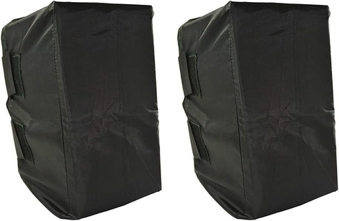 Outdoor Speaker Cover 2 Pack Bags Waterproof Wall Mounted Speaker Protection with Windproof Elastic Cord...