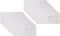 3.9'' x 7.8'' Clear Plastic Cash Money Pouch Bank Deposit Bag Check Wallet 20 Pack Hook Loop Closure...