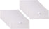 3.9'' x 7.8'' Clear Plastic Cash Money Pouch Bank Deposit Bag Check Wallet 20 Pack Hook Loop Closure...