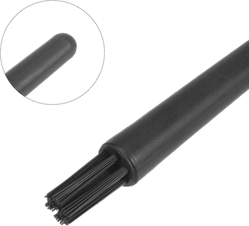 uxcell 4 Pcs Antistatic ESD Brush Portable Plastic Handle Nylon Lab Cleaning Brushes for Electronics Keyboard PCB BGA Repair Soldering, 18x9mm Bri...