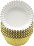 Standard Gold Foil Cupcake Liners Muffin Baking Cups for Party and More, 100-Count...