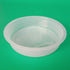 4Pcs Plastic Round Birds Feeding Station Tray Water Dish Feeder Durable White...