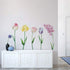 Runtoo Large Flower Wall Decals Tulip Floral Wall Art Stickers Bedroom Living Room Kids Baby Nursery Home Decor...