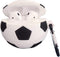 Silicone Case for Airpods 2 &1, Cute Cool Basketball Football Soccer Soft Cover with Anti-Lost Keychain (Football Case)...