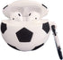 Silicone Case for Airpods 2 &1, Cute Cool Basketball Football Soccer Soft Cover with Anti-Lost Keychain (Football Case)...
