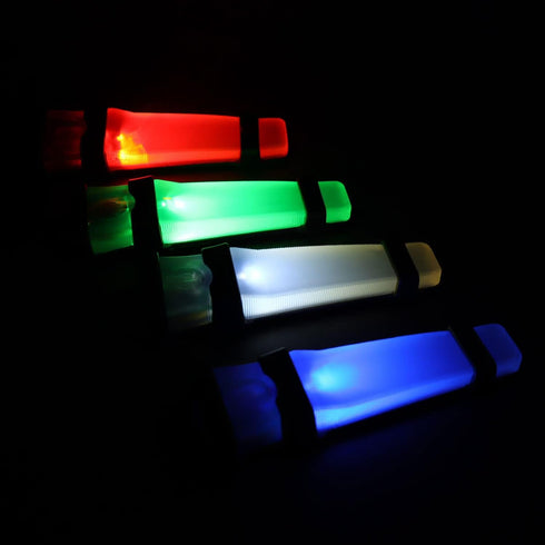 Helmet Signal Light Waterproof Safety Flashing Survival Light Outdoor Sports Hunting Tactical Hiking Boating Cycling Personal Identification Marke...