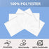 12 Pack Men's Handkerchiefs White Handkerchiefs for Men Solid Color Mens Hankies Gents Hankerchieves with Stripe for Wedding Party...
