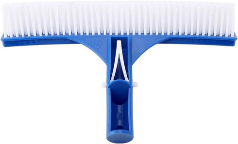 Pool Brush, Swimming Pool Wall & Tile Brush, Pool Broom Brushes, 10in Plastic Swimming Pool Brush Pond Spa Hot Spring Tools Supplies...