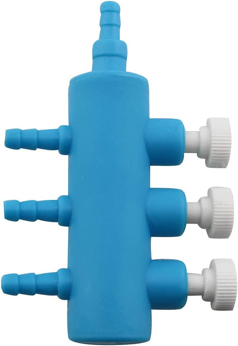Air Manifold 8mm to 4mm 3 Way Outlet Air Flow Distributor Aquarium Air Pump Hose Splitters Oxygen Pipe Hose Distributors Fish Tank Splitter Lever ...