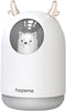 Cool Mist USB Humidifier with Adjustable Mist Mode, 300ml Water Tank Lasts Up to 10 Hours, 7 Color LED Lights Changing, Waterless Auto Shut-off fo...