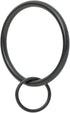 Ivilon Drapery Eyelet Curtain Rings - 2" Ring Loop for Hook Pins, Set of 14 - Black...