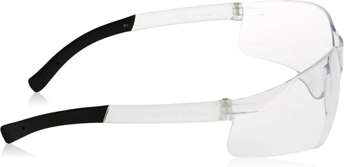 Radians ATS-10 Rad-Atac Small Non-Slip Lightweight Frame Glasses with Wraparound Single Clear Lens...
