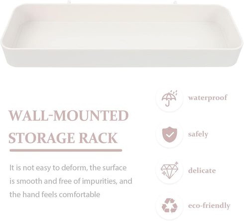 iplusmile Pegboard Bins Plastic Pegboard Parts Storage Box with Hook Pegboard Accessories for Organizing Hardware Attachments Craft Room Tool Shed...