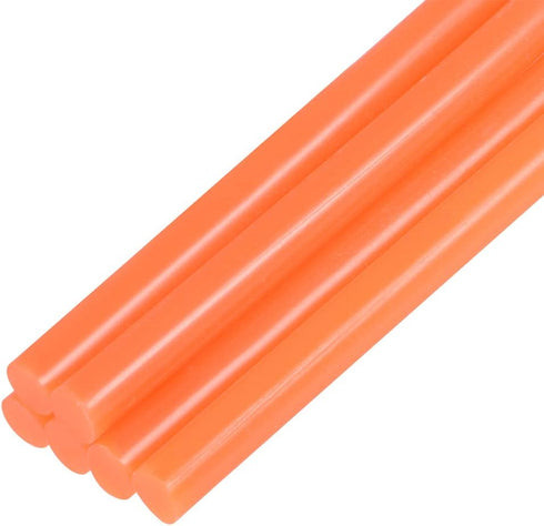 uxcell Mini Hot Glue Sticks for Glue Gun 0.27-inch x 4-inch Orange 6pcs...