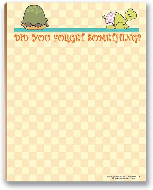 Cute Humorous Notepads - 4 Assorted Funny Note Pads...