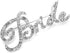 Rhinestone Bride Brooch Pin for Women Girls Fashion Crystal Letter Wedding Bouquet Brooches Lapel Pins Delicate Dress Accessories Jewelry Gift for...