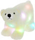 Glow Guards Light up Polar Bear Stuffed Animal Soft Plush Toy with LED Night Lights Nursery Songs Glow Bedtime Pal Children's Day Gifts for Toddle...