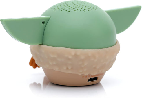 Bitty Boomers Star Wars The Mandalorian: Grogu with Eyes Closed - Mini Bluetooth Speaker...