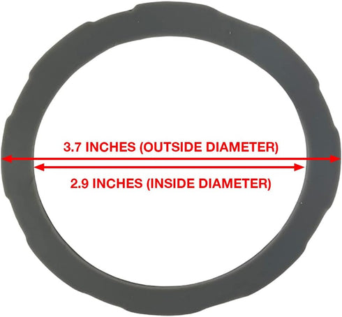 2 Pcs Grey Blender Gasket 182341-000-842, Compatible with Oster Pro 1200 Blender, Oster Pro 1200 Blender Replacement Parts, Small Appliance Parts ...