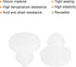 MECCANIXITY Silicone Snap in Locking Hole Plugs Rubber Panel Seal Cover Flush Type Panel Round for Kitchen Rubber Bulkheads Waterproof Sealing Plu...