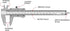 Spurtar Vernier Caliper, 6" Stainless Steel Caliper Measuring Tool, 0-6Inch/0-150mm Manual Micrometer Non Digital Calipers, 0.001"/0.02mm High Pre...