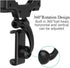 LAX Gadgets Window Phone Mount for Car, Car Phone Holder Mount with Flexible Gooseneck, Cell Phone Holder Car with Suction Cup for Windshield or D...