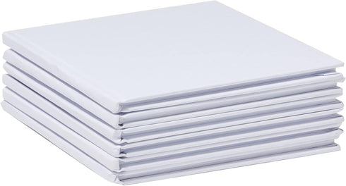 Paper Junkie 6 Pack 5 x 5-inch Blank Hardcover Books for Kids to Write Stories, 36 Sheets Each for Scrapbook and Journal...