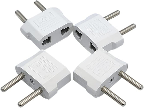 European Travel Plug, American USA to European Plug Adapters, German French Iceland Spain Greece Norway adapters for Europe, Perfect for Travellin...