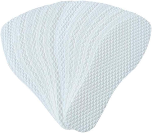 10Pairs(Non-Sticky) White Disposable Breathable Slim Barefoot Insoles Natural Sweat Insoles Feet Solution Treatment Shoe Insert Pads for Walking J...