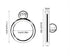 OT Clasp, Penta Angel Tibetan Style Stainless Steel Round IQ Toggle Clasp Clip Craft DIY Necklace Chain Bracelets Findings Jewelry Making, 30 Sets...