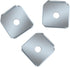 3PCS X- Blade Dual Mulching Blade Adapters Kit w/o Blades Fits All Standard Commercial Mower...