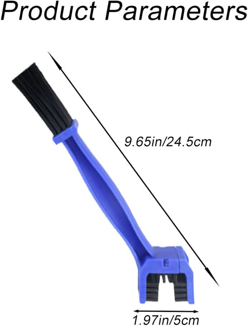 Motorcycle Chain Cleaner Brush Bike Chain Cleaner Bike Gear Cleaning Brush Tool for Clean Gears Chains and Other Bicycle Parts...