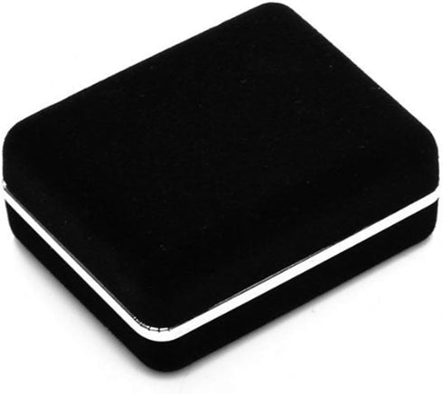 Blue Fleur de lis cufflinks Shield Shape Blue cuff links for men...