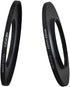 Metal Step Up Ring Adapter 43mm to 62mm Step-Up Lens Adapter Ring for Filters, Made of CNC Machined Space Aluminum with Matte Black Electroplated ...